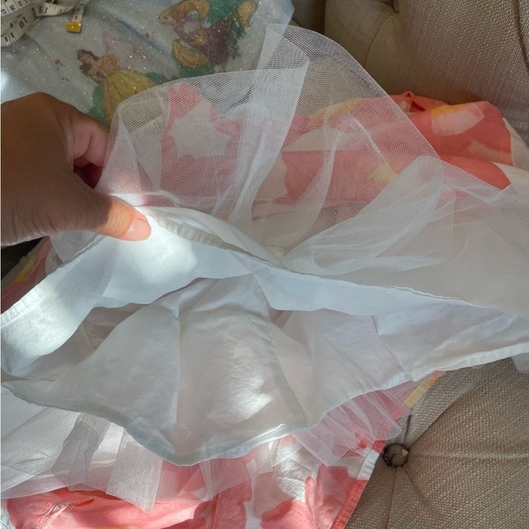 GYMBOREE Dress Child Size 2T Pink Floral Picnic Party Special Occasion dress - Picture 5 of 7